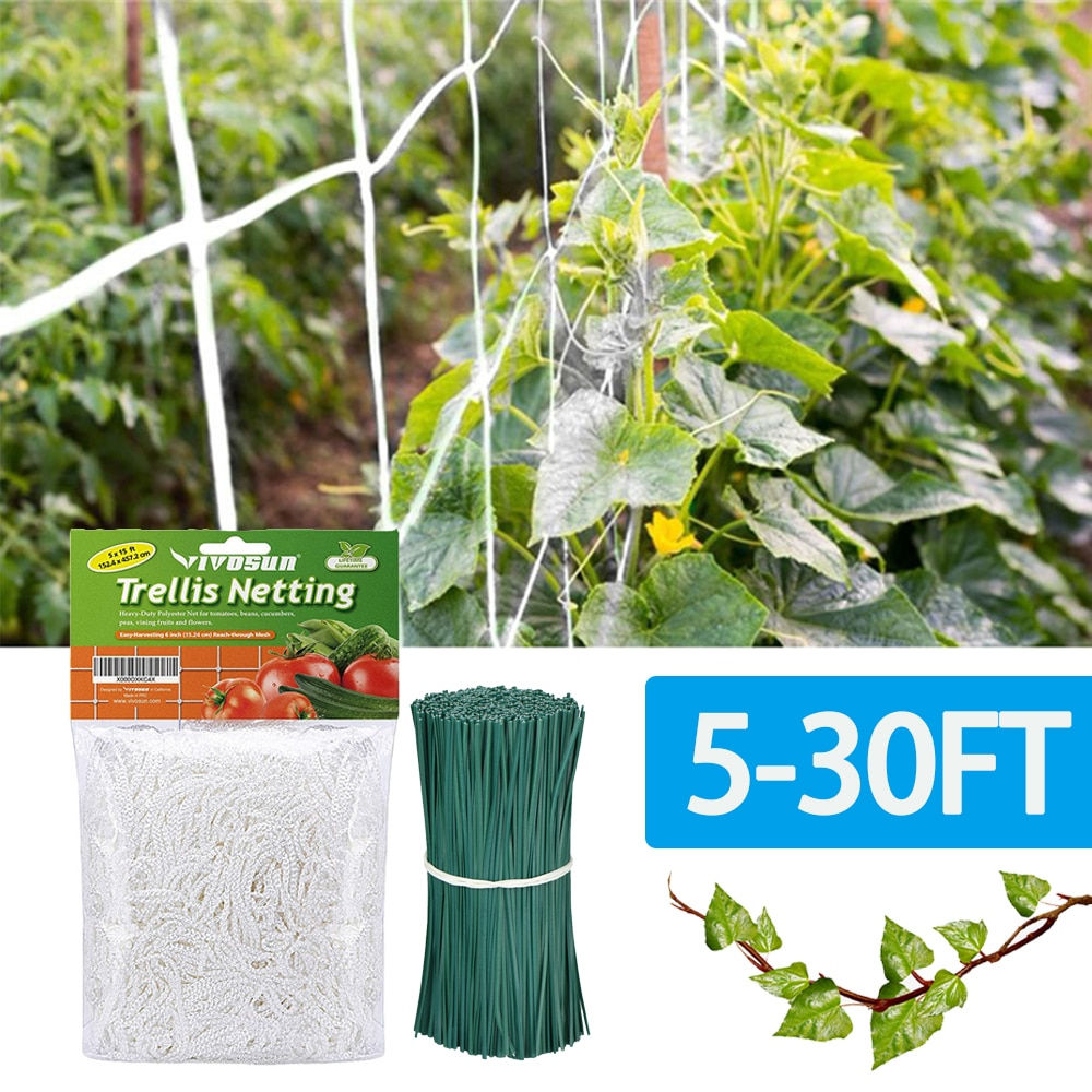 Heavy-Duty Gardening Trellis Netting/Plant Support