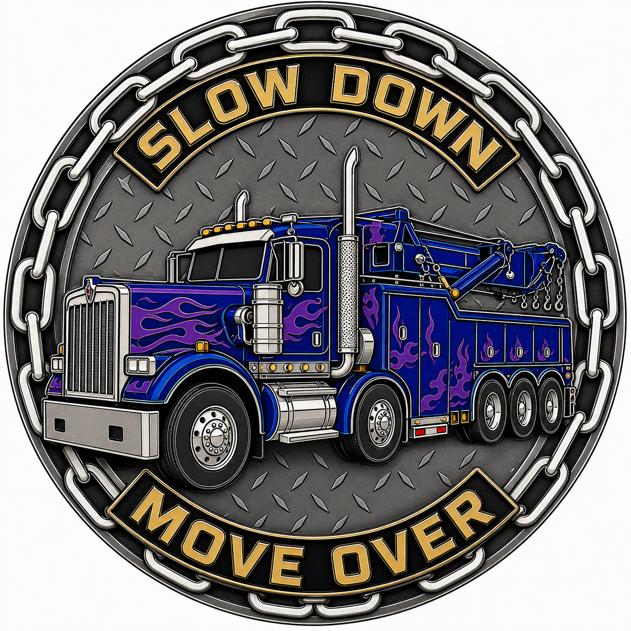 Heavy Tow Operator Challenge Coin