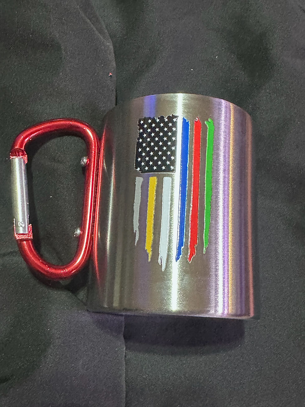 Thumbnail: 10oz Carabiner Camping Cup