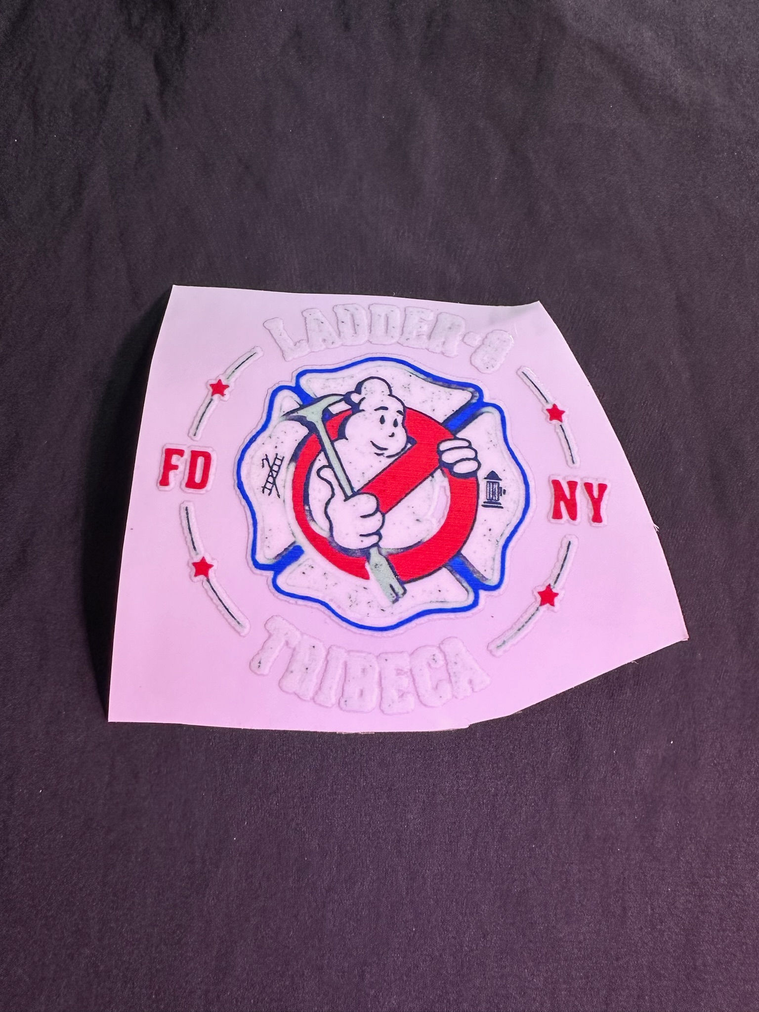 FDNY Tribeca Ghostbusters Decal.