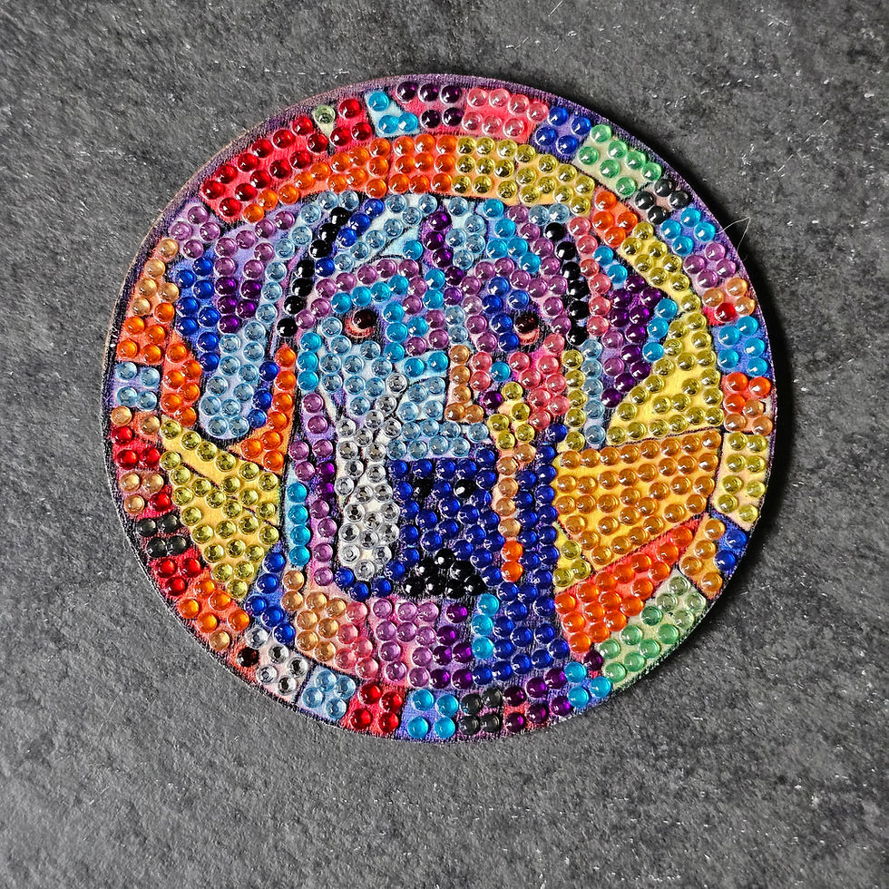 Thumbnail: Diamond Painted Coasters