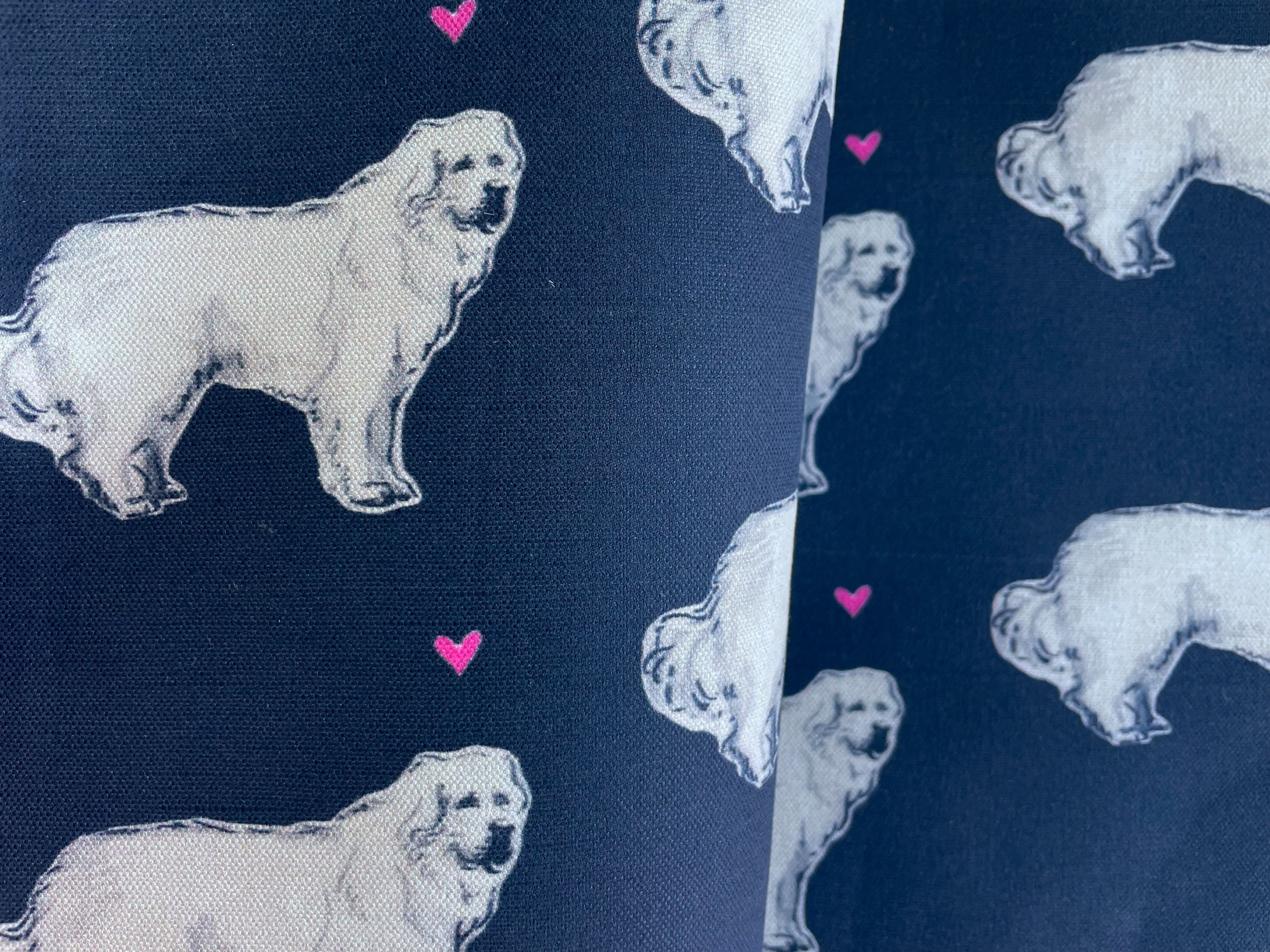Mr. Great Pyrenees - Fabric Swatch