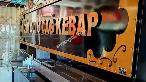 Wood-fired cağ kebab machines · Black metal · Custom design examples — AG-176 · 5