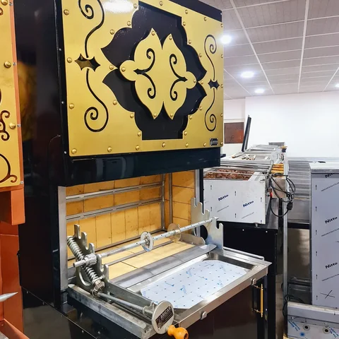أفران كباب جاغ بالحطب · معدن أسود · 100 cm — AG-164 · 2