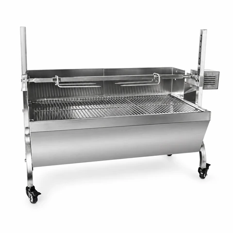 Rôtissoire à agneau mobile en inox · Une broche — AG-327 — Vue du produit 1