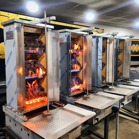 Gas- und Holz-Dönergrill — AG-392 · 7