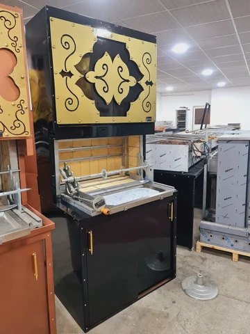 أفران كباب جاغ بالحطب · معدن أسود · 100 cm — AG-164 · 4