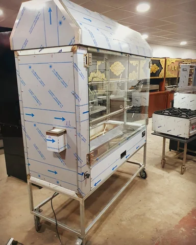 Paslanmaz kuzu çevirme makinesi · 2 şişli — AG-265 · 4