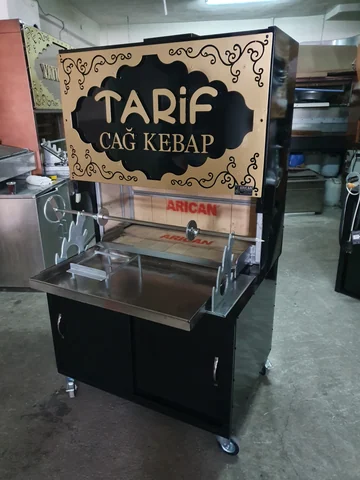 أفران كباب جاغ بالحطب · معدن أسود · 100 cm — AG-055 · 3