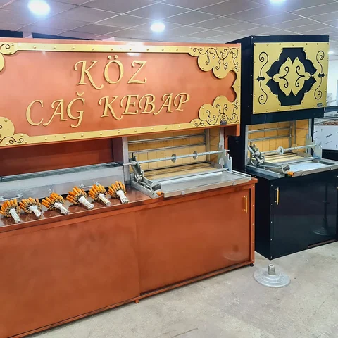 أفران كباب جاغ بالحطب · معدن أسود · 100 cm — AG-164 · 7