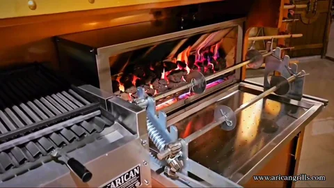 Gas cağ kebab machines · Copper-look model · 200 cm — AG-426 · 2