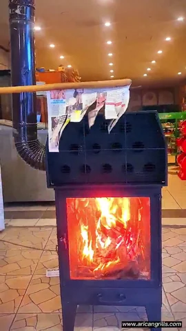 Poêle à bois avec ventilateur — AG-126 · 2