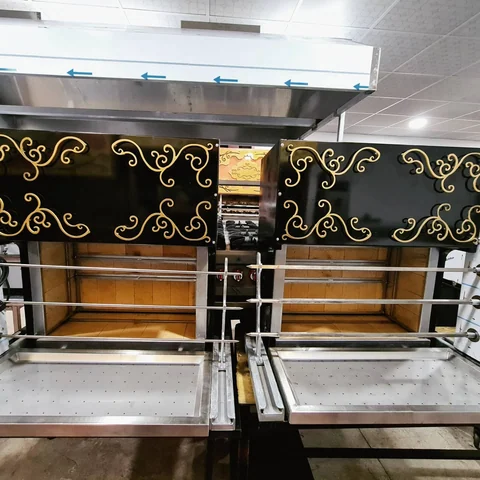 Portable cağ kebab machines · Black metal · 110 cm — AG-083 · 8