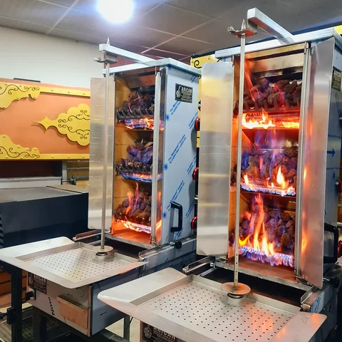 Gas- und Holz-Dönergrill — AG-392 · 11