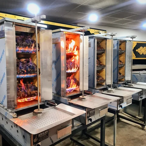 Gas- und Holz-Dönergrill — AG-392 · 12