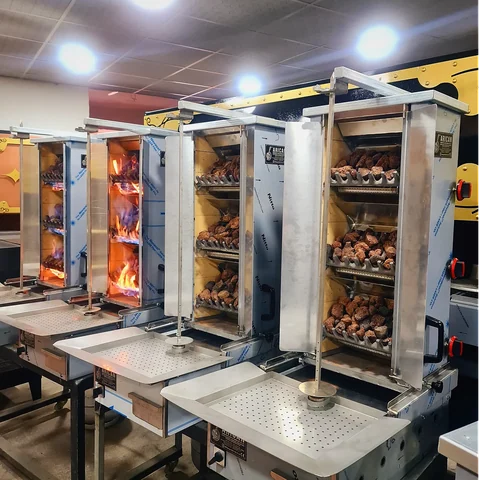 Gas- und Holz-Dönergrill — AG-392 · 8