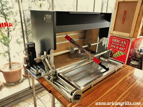 أفران كباب جاغ المحمولة · معدن أسود · أمثلة تصاميم حسب الطلب — AG-357 · 10