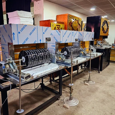 Transportable Cağ-Kebab-Grills · Edelstahl · 100 cm — AG-409 · 4