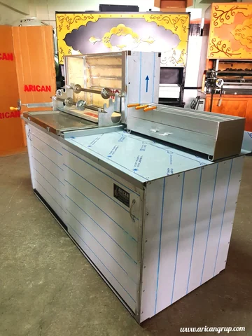 Wood-fired cağ kebab machines · Stainless steel · Custom design examples — AG-047 · 2