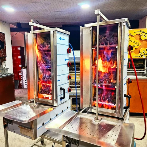 Gas- und Holz-Dönergrill — AG-429 · 1