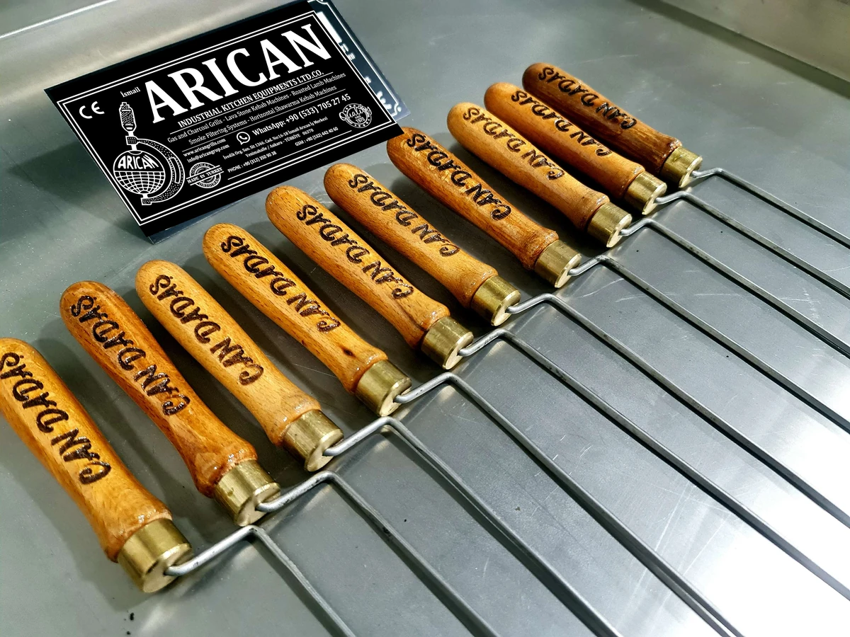 Cağ kebab serving skewers — AG-099 · 1