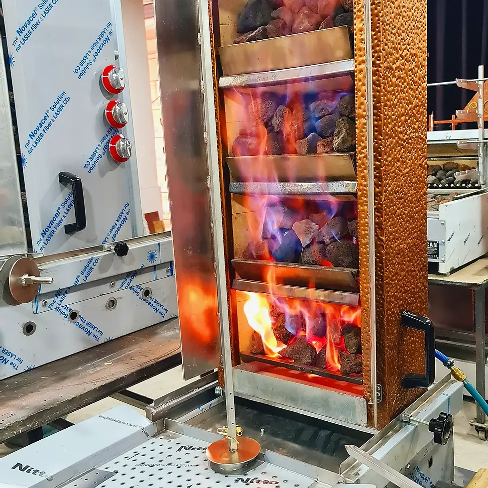 Miniaturbild: Döner Kebab Shawarma Grillgerät
