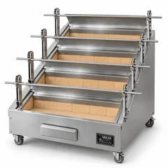 Holzkohle-Hähnchengrill · 4 Spieße