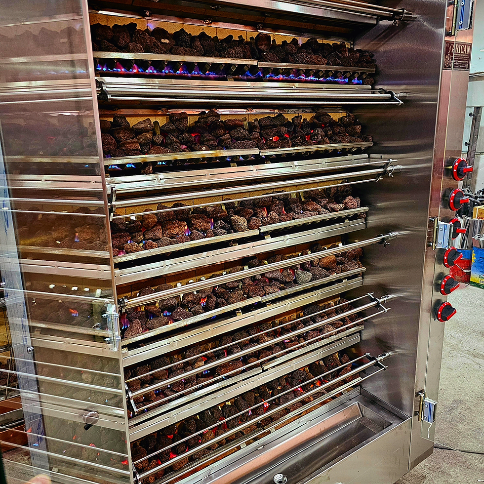 Thumbnail: Roasted Chicken Kebab Machine Gas and Lava Stone