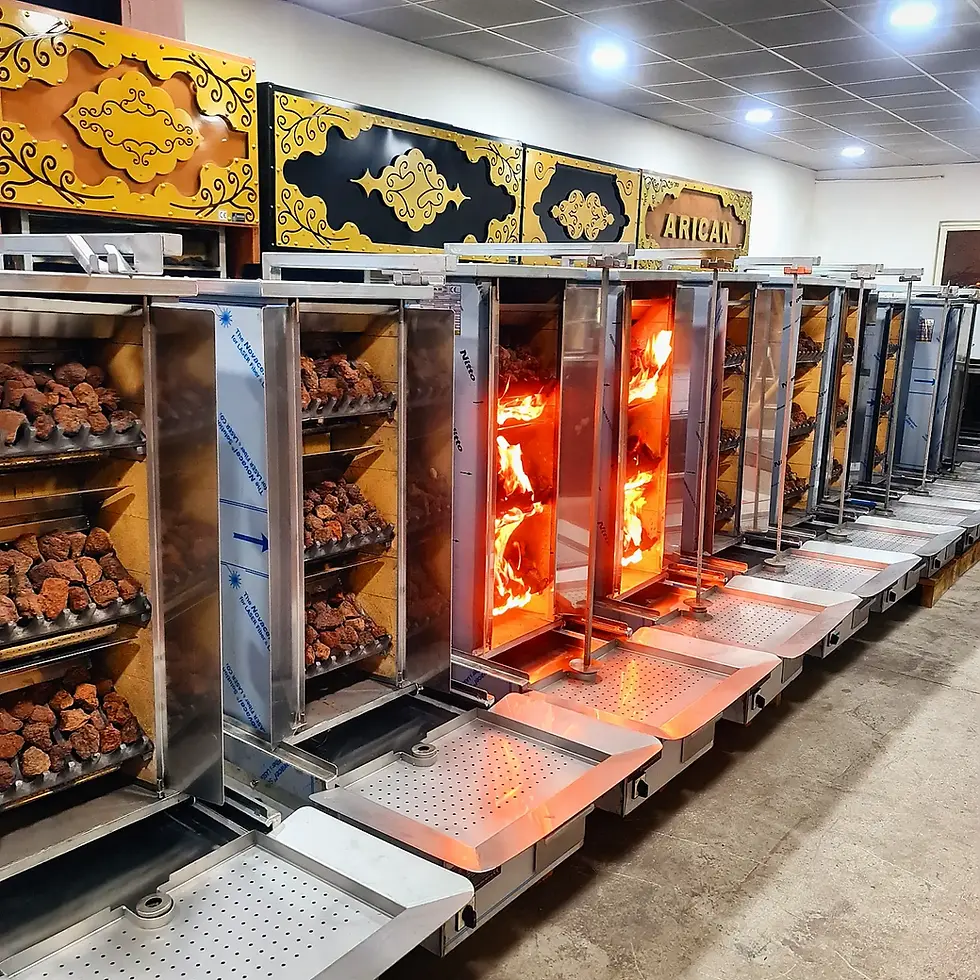 Küçük resim: Gazlı Doner Ocaklari Lav Tasli Komurlu