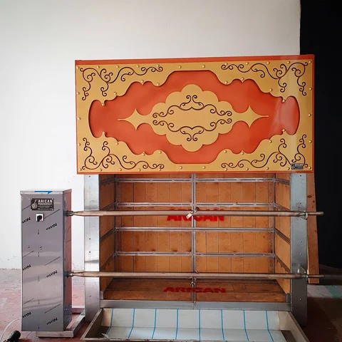 Kuzu çevirme makinesi · Motorlu dönüş, İki şiş — AG-140 · 3
