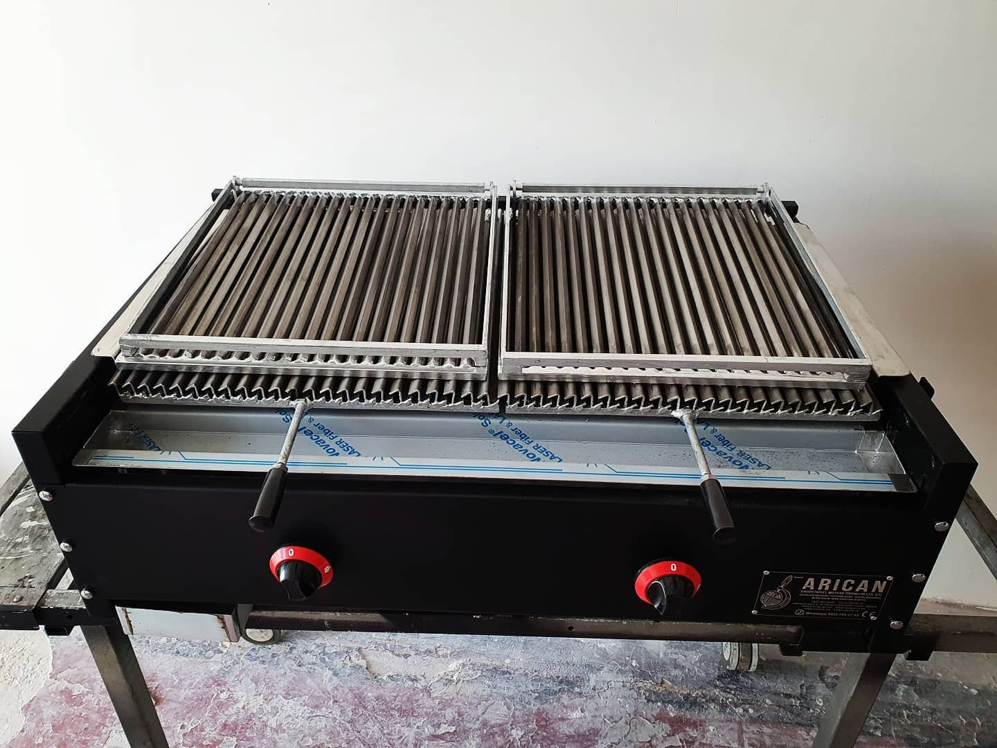 Gazlı Lav Taşlı Izgara Kebap Ocağı