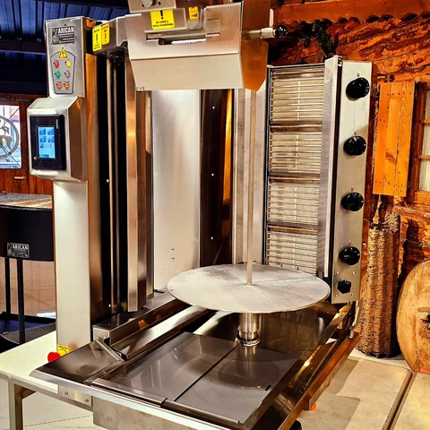 Machine à kebab avec découpe automatique · Rotation motorisée — AG-444 · 5
