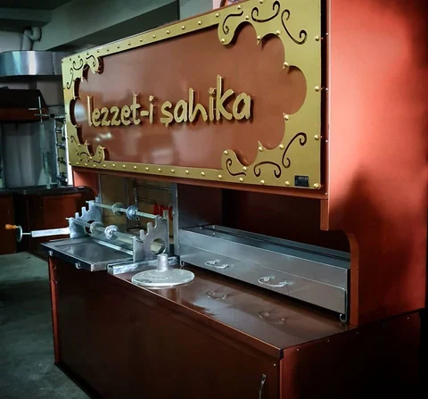 Wood-fired cağ kebab machines · Copper-look finish · Custom design examples — AG-072 · 4