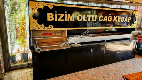 Wood-fired cağ kebab machines · Black metal · Custom design examples — AG-176 · 1