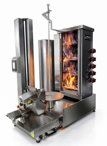 Robot de découpe döner · ADR-C1-5G · 4 brûleurs