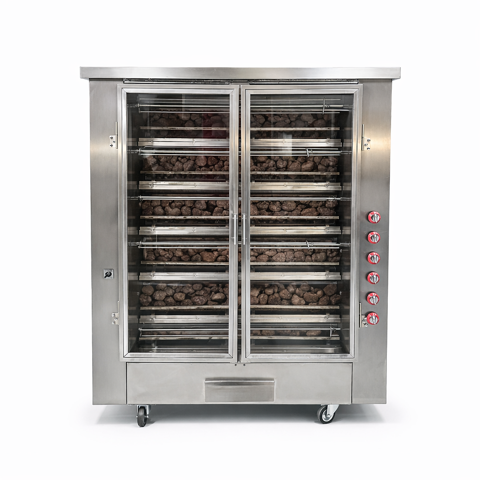 Gazlı Piliç Çevirme Makineleri