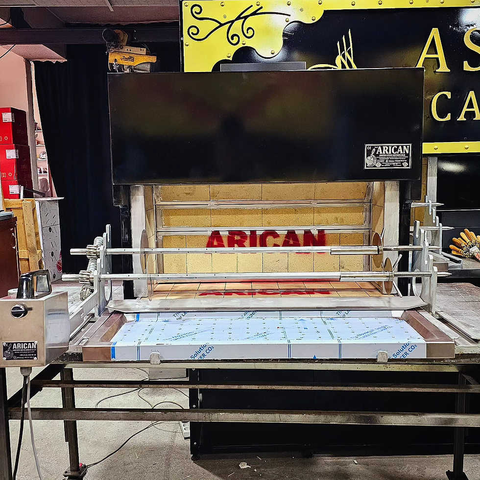 Thumbnail: Automatic Horizontal Shawarma Cag Kebab Grills 125 Cm 