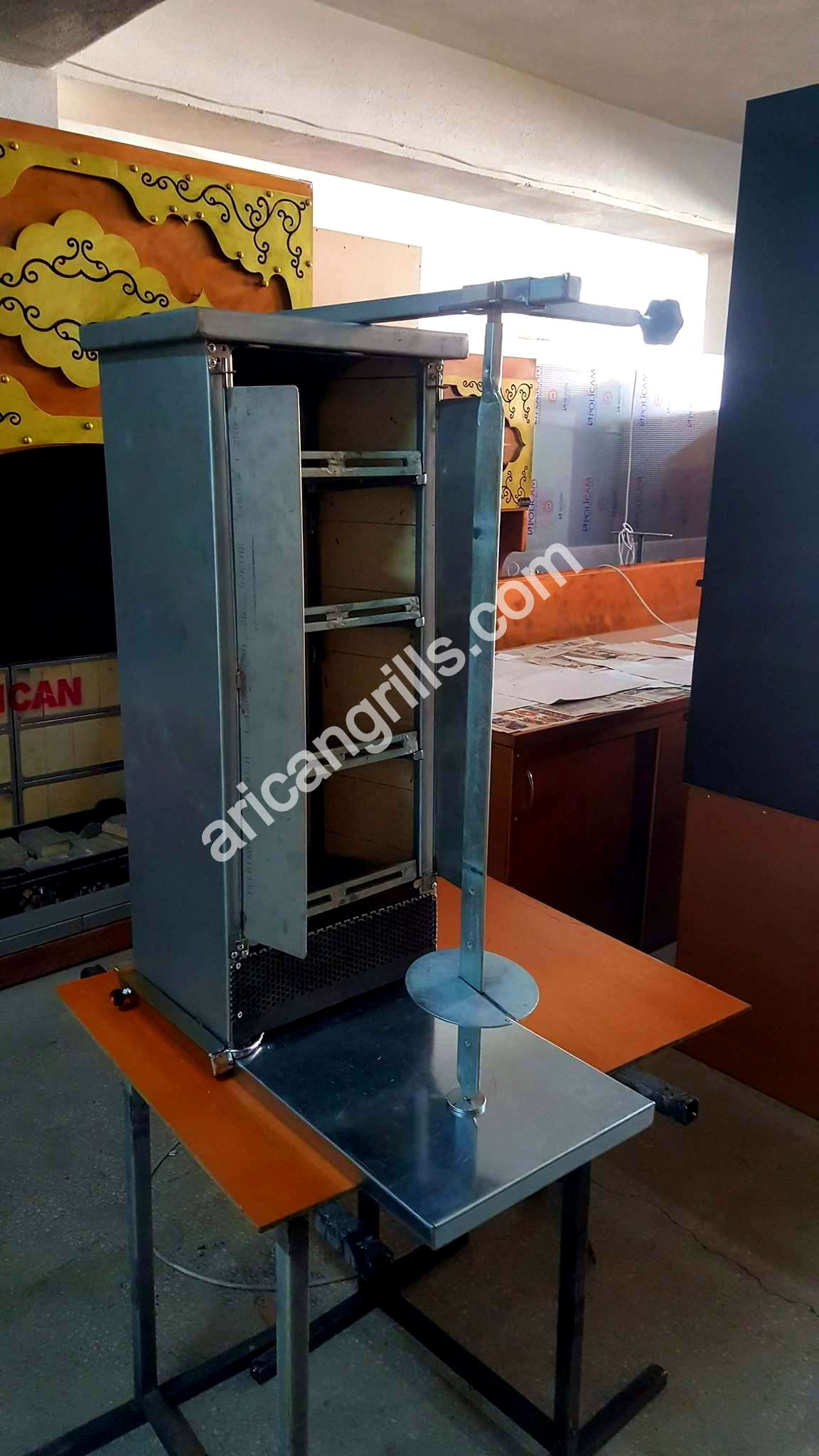 Kömürlü Dik Döner Ocakları