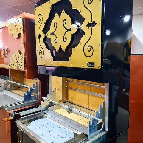 أفران كباب جاغ بالحطب · معدن أسود · 100 cm — AG-164 · 3