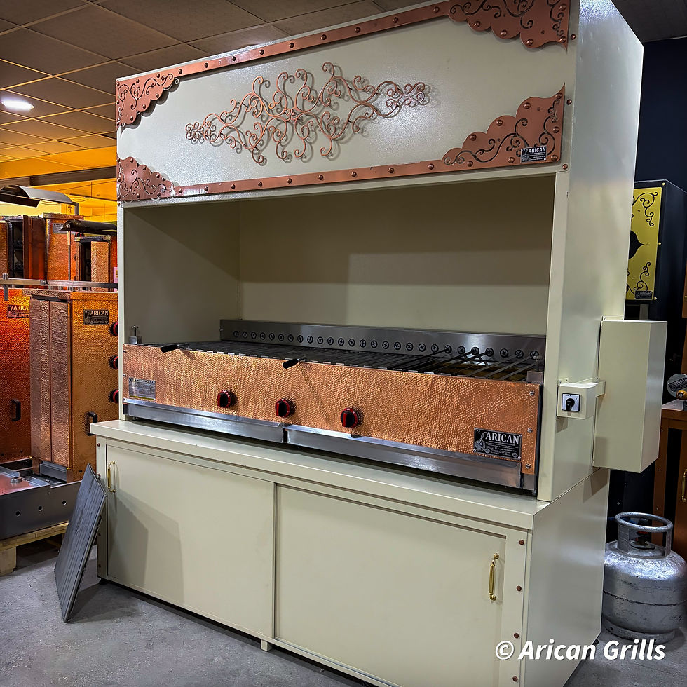 Thumbnail: Automatic Lava Kebab Grill Industrial Arican Grills