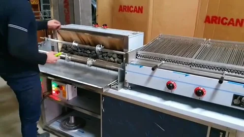 Gas cağ kebab machines · Industrial model · Custom design examples — AG-360 · 10