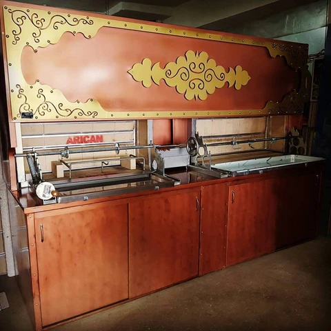 Bespoke cooking stations · Custom design examples — AG-317 · 1