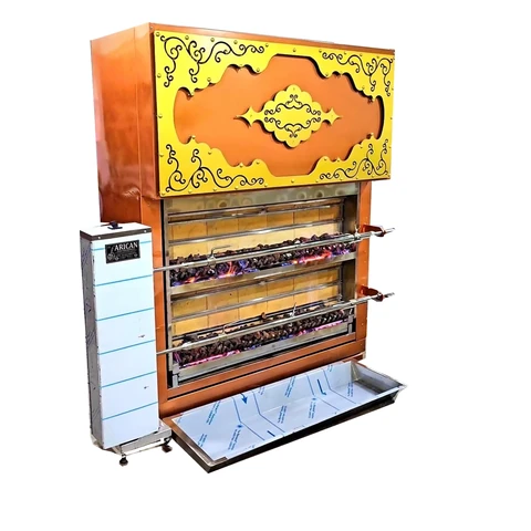 شواية خروف دوارة بالغاز وحجر اللافا — AG-404
