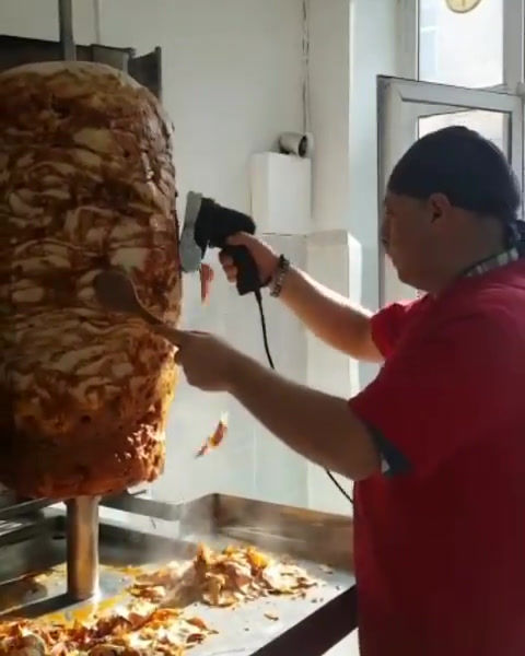 Thumbnail: Electric Cutting Shawarma Doner Machine Set