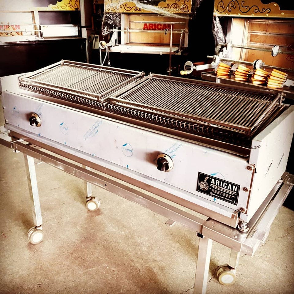 Thumbnail: Gas & Lava Stone Grill/Barbecue