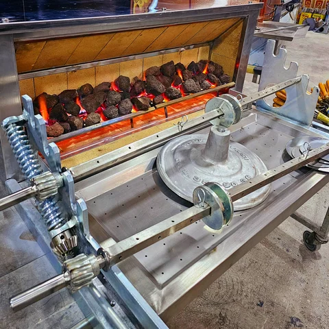 Gas cağ kebab machines · Portable model · 100 cm — AG-466 · 7