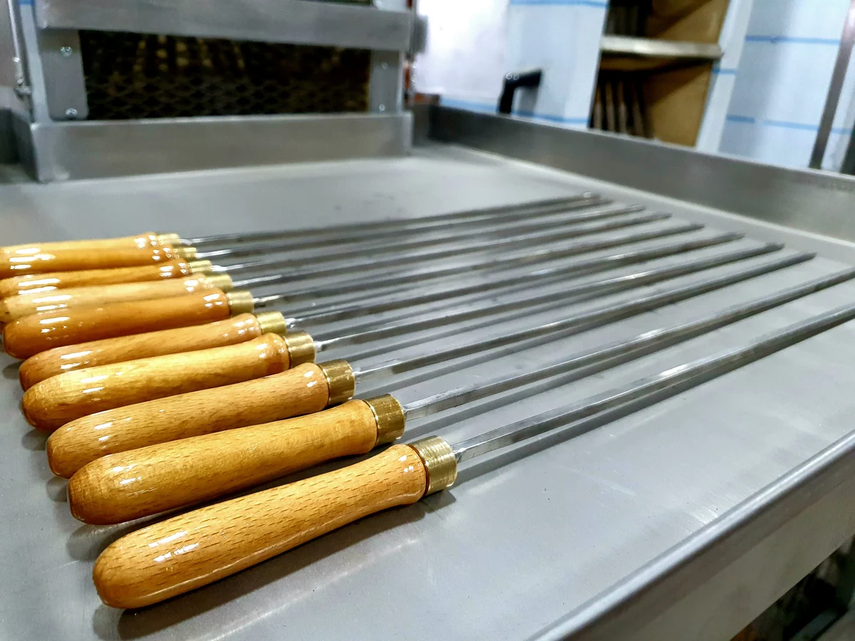 Kebab skewers · Stainless steel — AG-292 · 1
