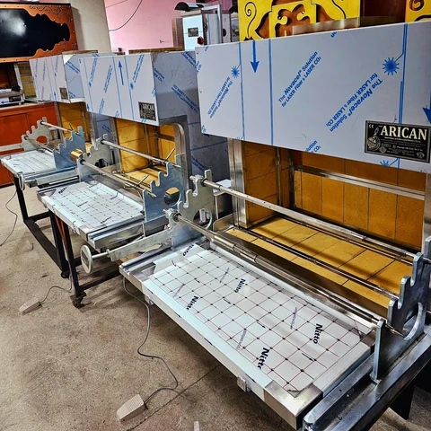 Transportable Cağ-Kebab-Grills · Edelstahl · 100 cm — AG-409 · 7