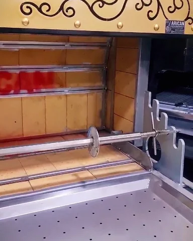 Wood-fired cağ kebab machines · Black metal · 200 cm — AG-101 · 5