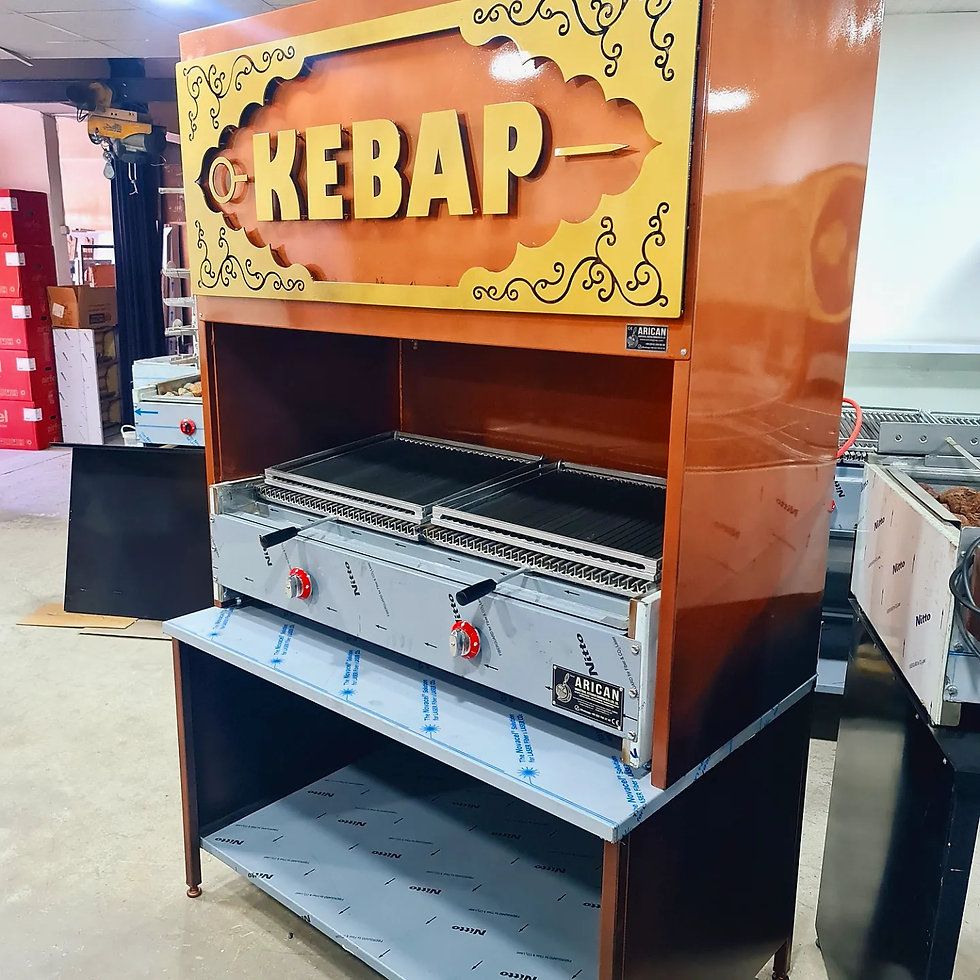 Thumbnail: Gas and Lava Stone Grill Bbq